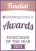 Finalist For Musician Of The Year - Weddings Online 2013